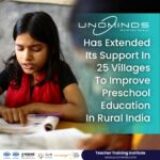Has extended its support in 25 villages to improve preschool education in rural India
